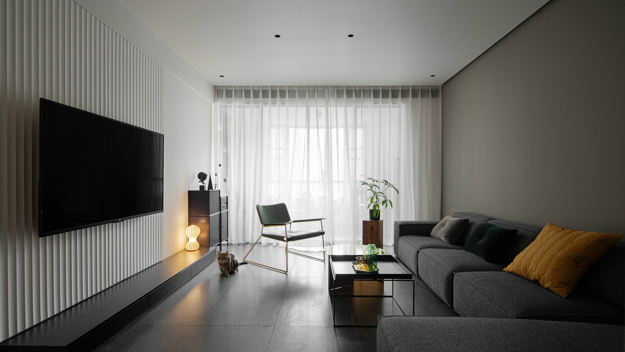 素图空间设计 | 146m2简约设计，满满的艺术格调！-24