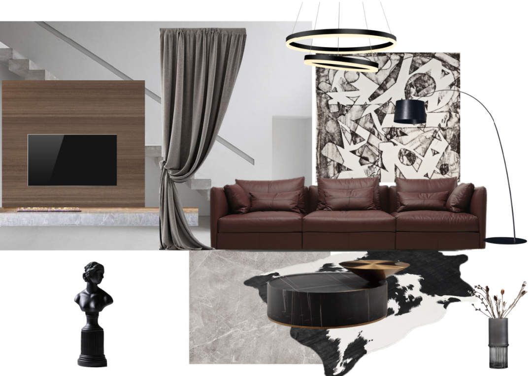 现代时尚之家 · 西安万家灯火复室住宅设计丨中国西安丨西安.大小空间设计-32