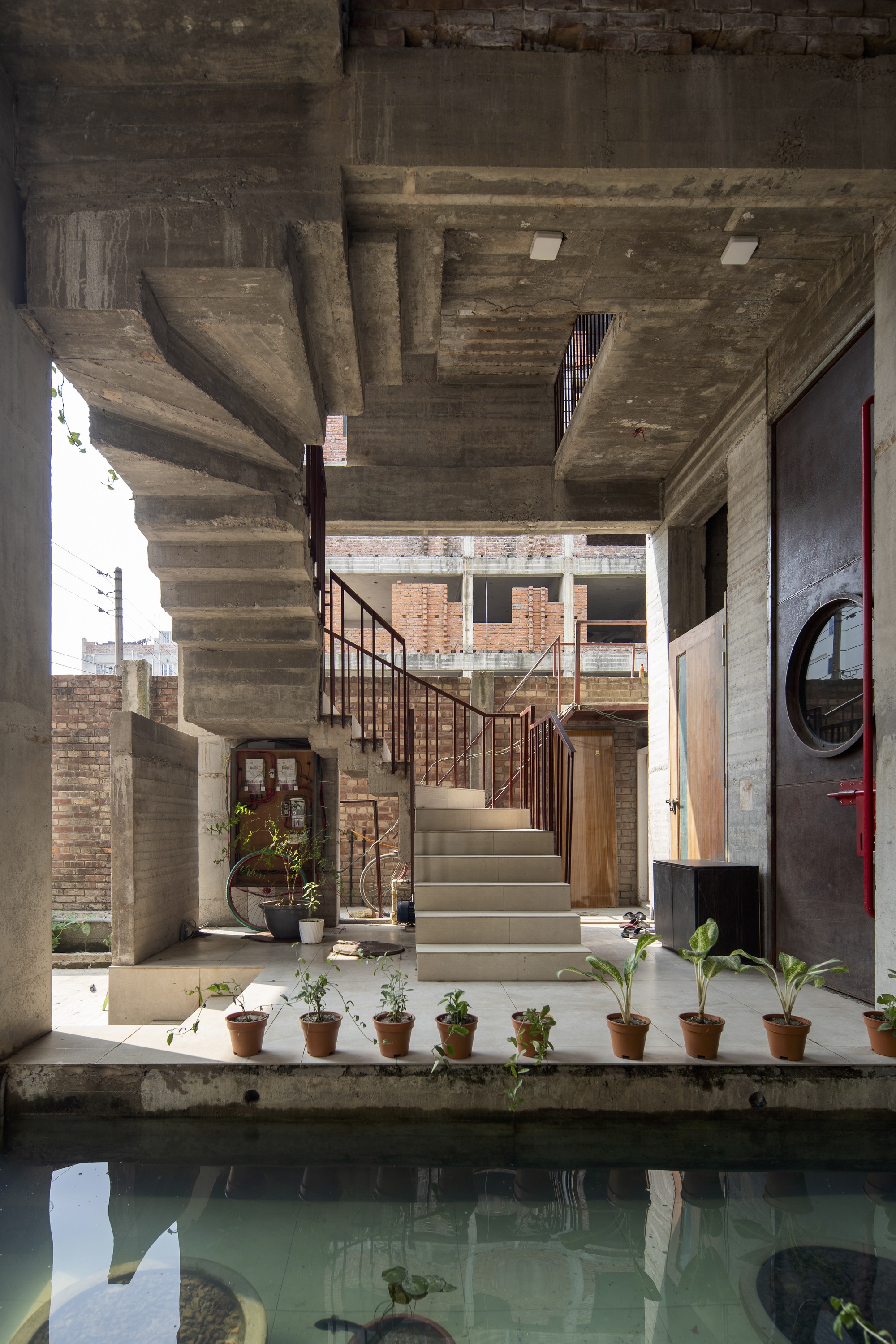 瓦萨特维塔办公室及住宅丨孟加拉国达卡丨Vuumaatra Consultants-39