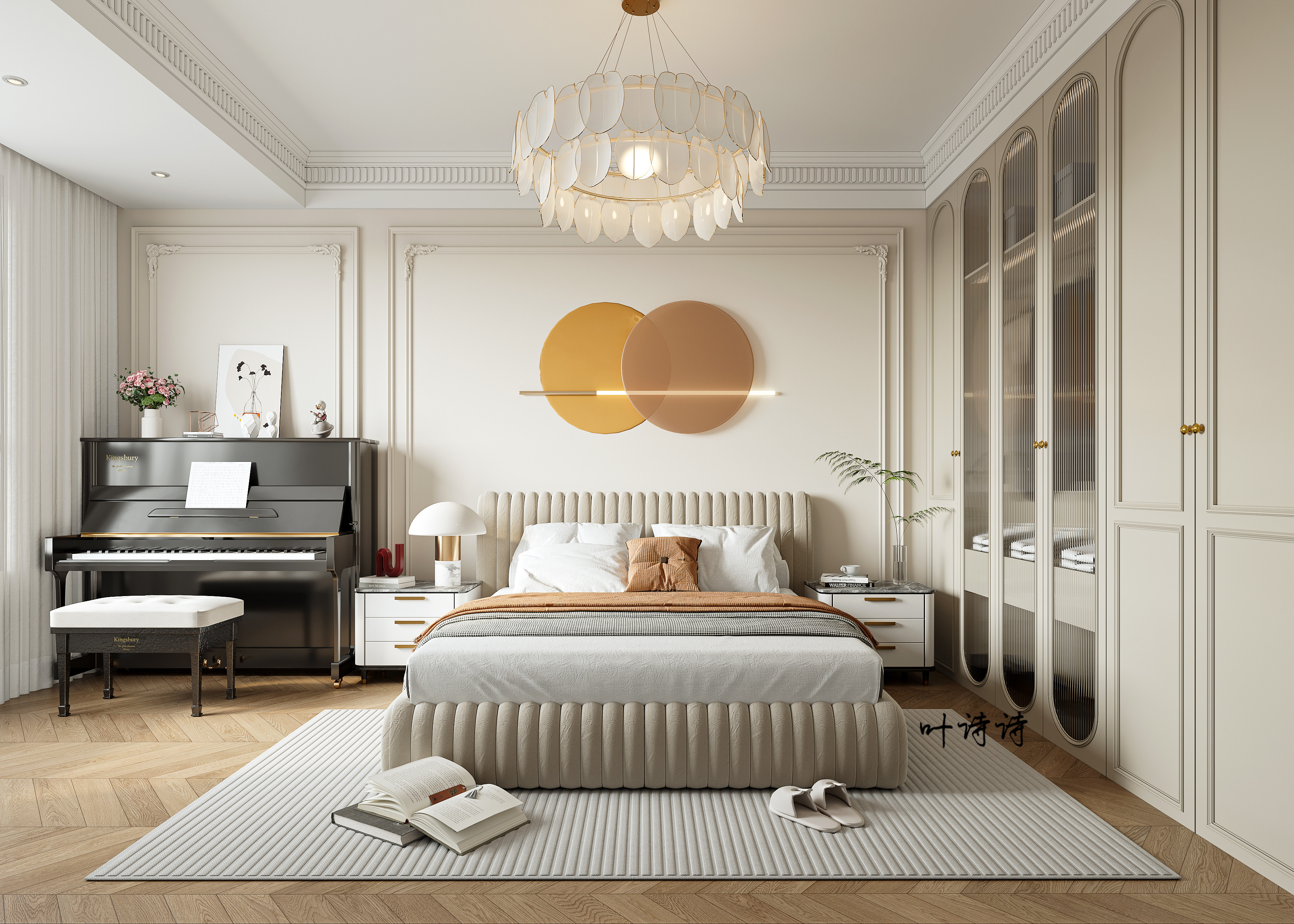 轻法式奶油风，浪漫与优雅的气息-4