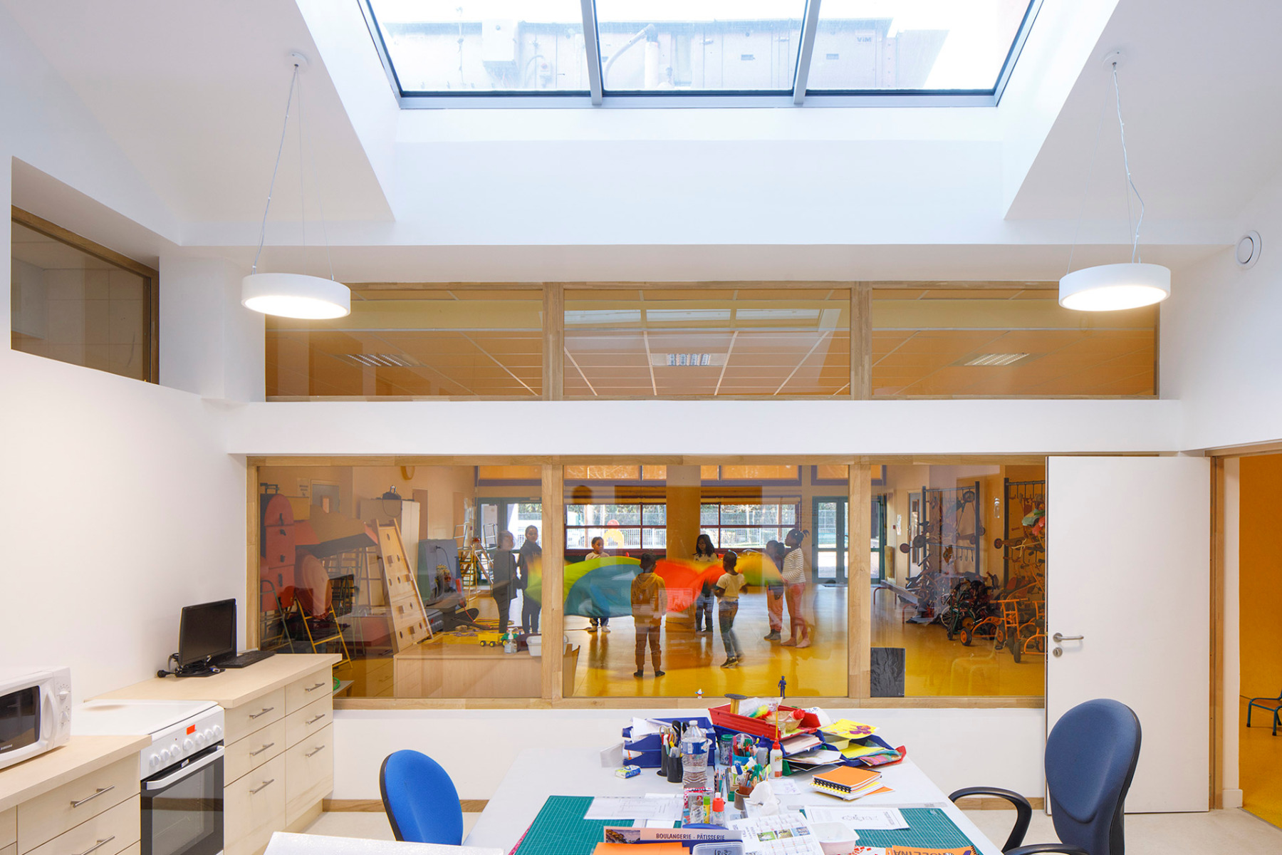 巴黎附近一所小学的翻新项目丨法国丨SOL architecture et urbanisme-56