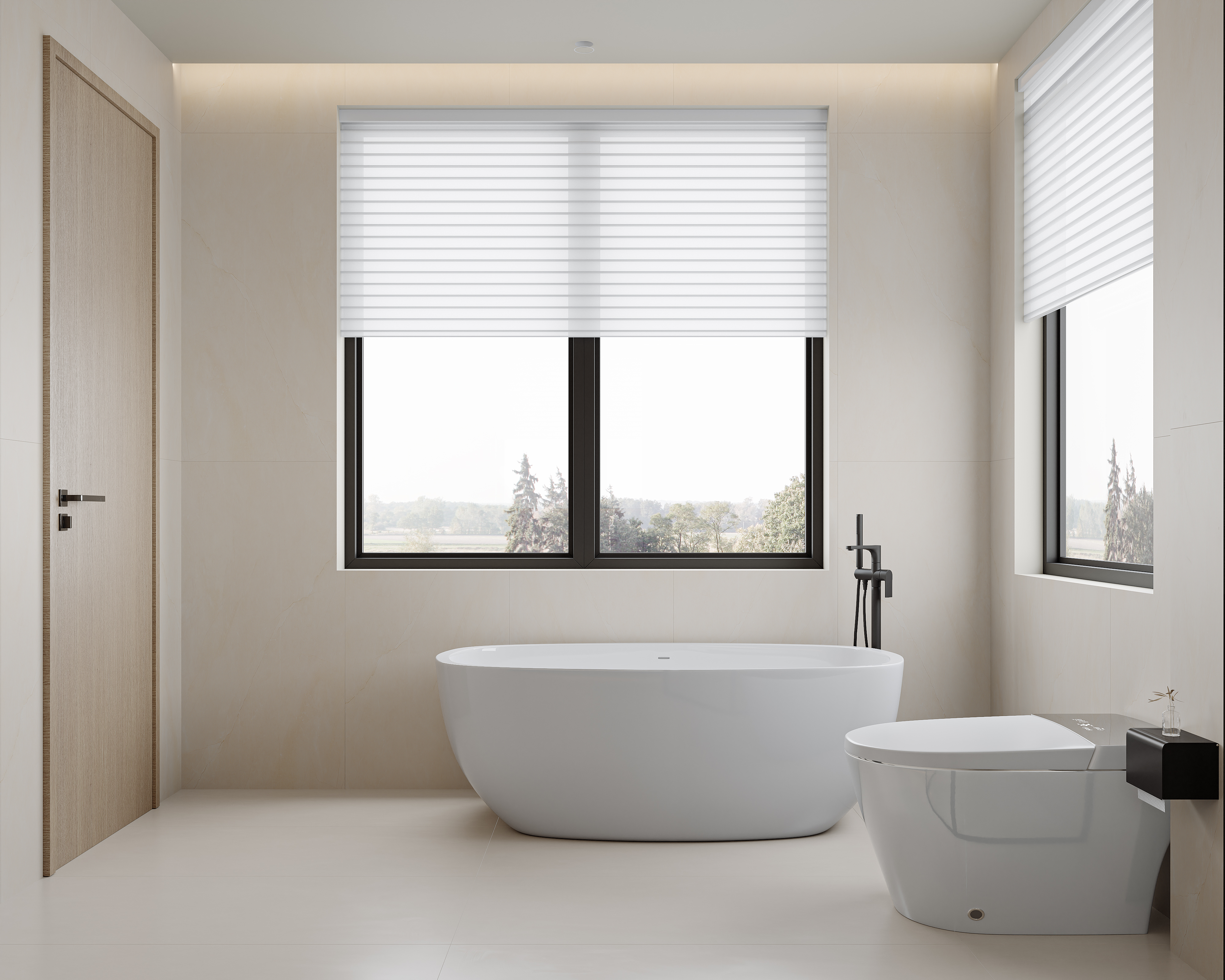 原木混搭风别墅-7