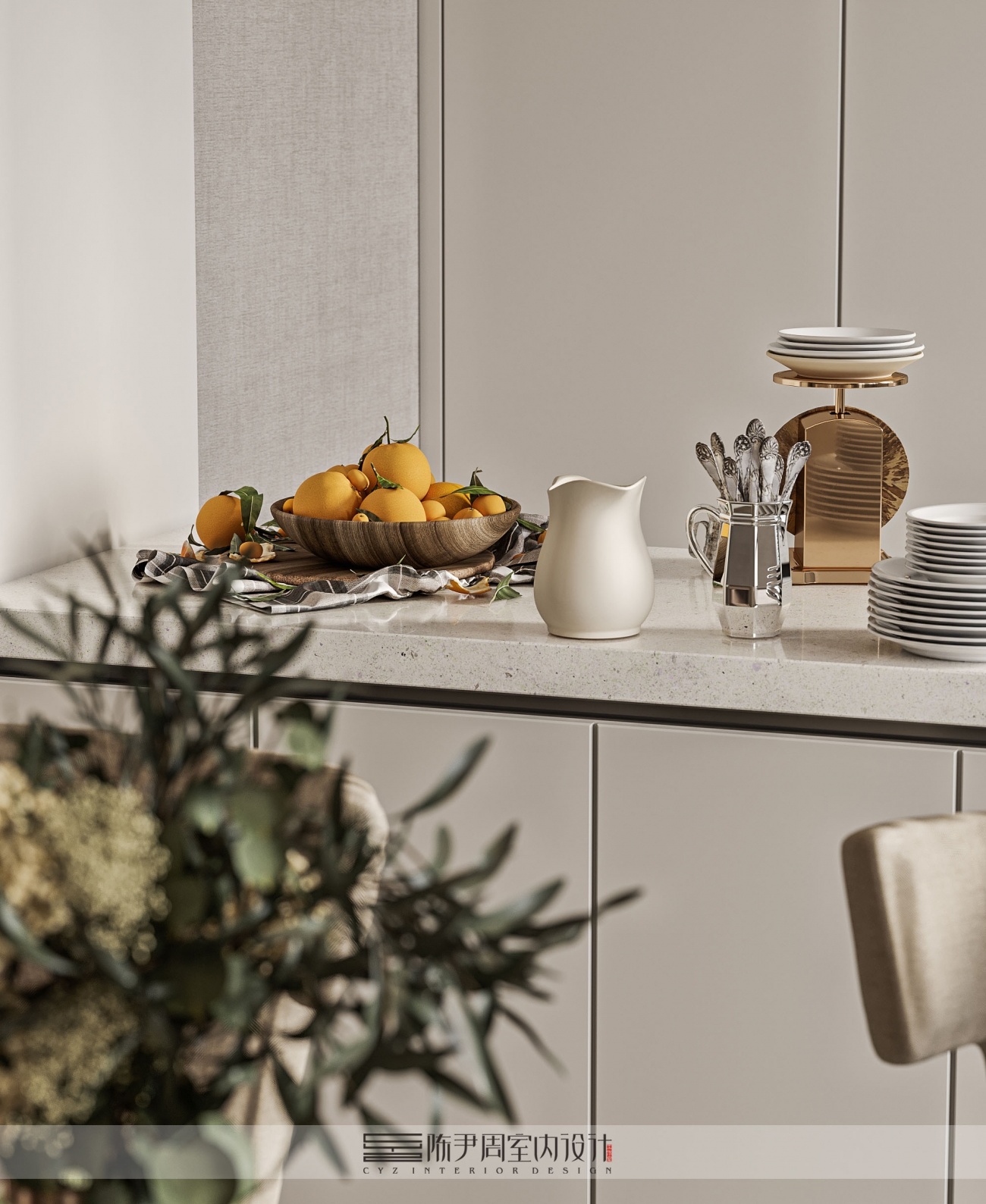 露香园 · 现代美式清新平层设计丨中国上海丨上海陈尹周室内设计-32