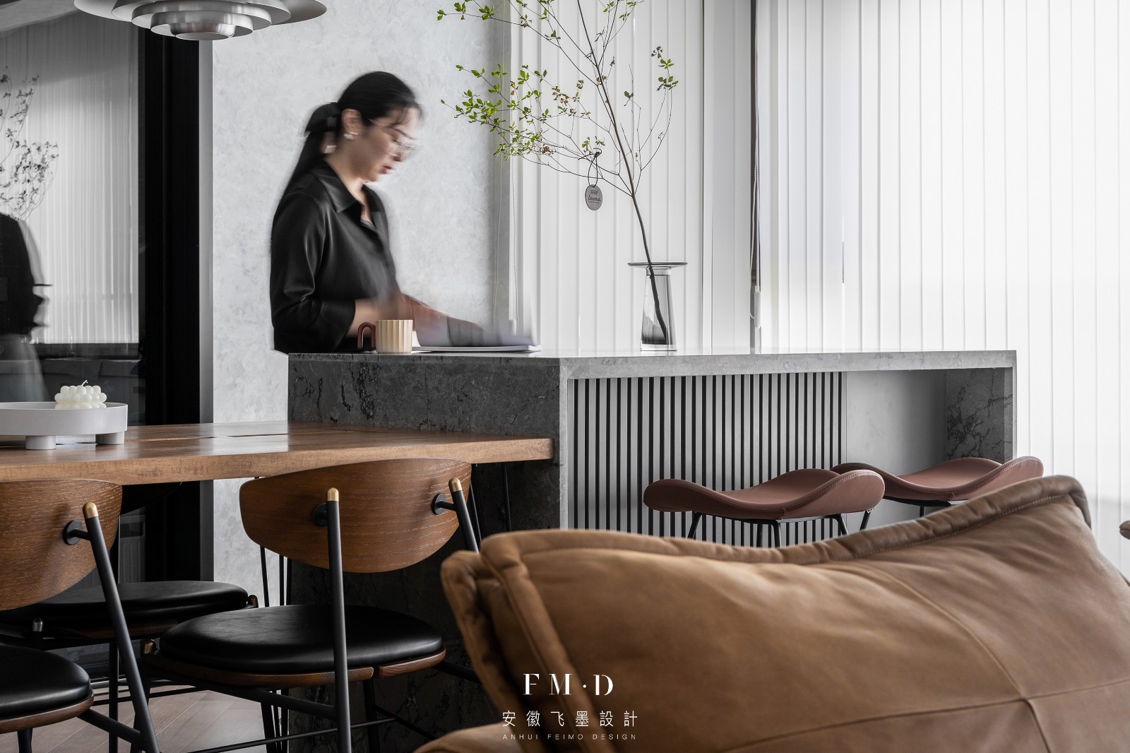 逢春 · 160㎡融创精装房大横厅设计-22