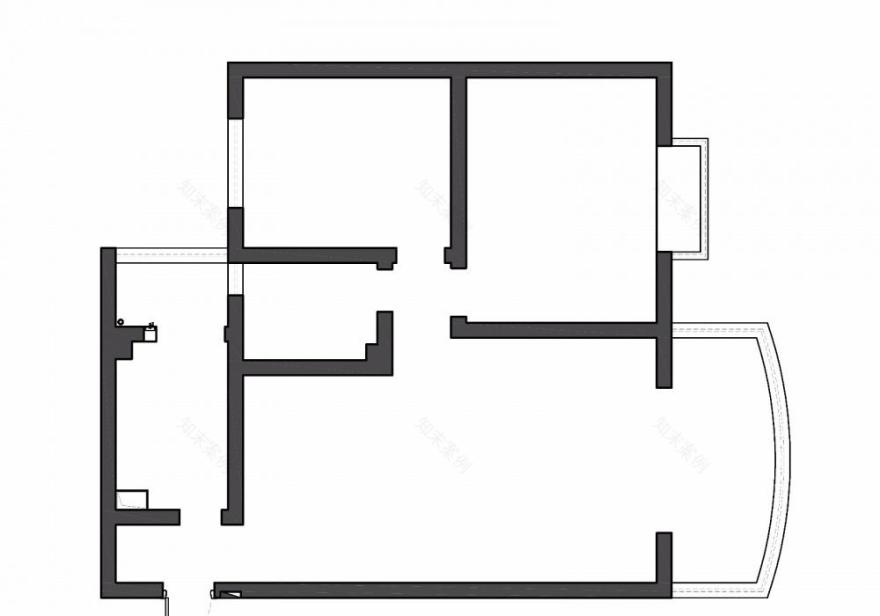 《彤言无忌》| 平层 | 北方有人家,爆改二手中古屋-0