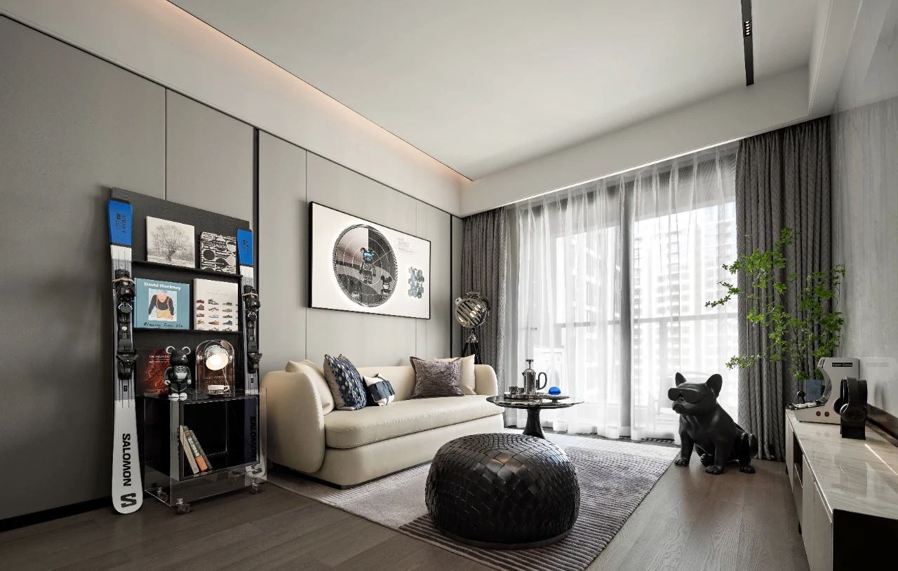 深圳招商蛇口·会展湾东城样板房丨中国深圳丨明德设计-7