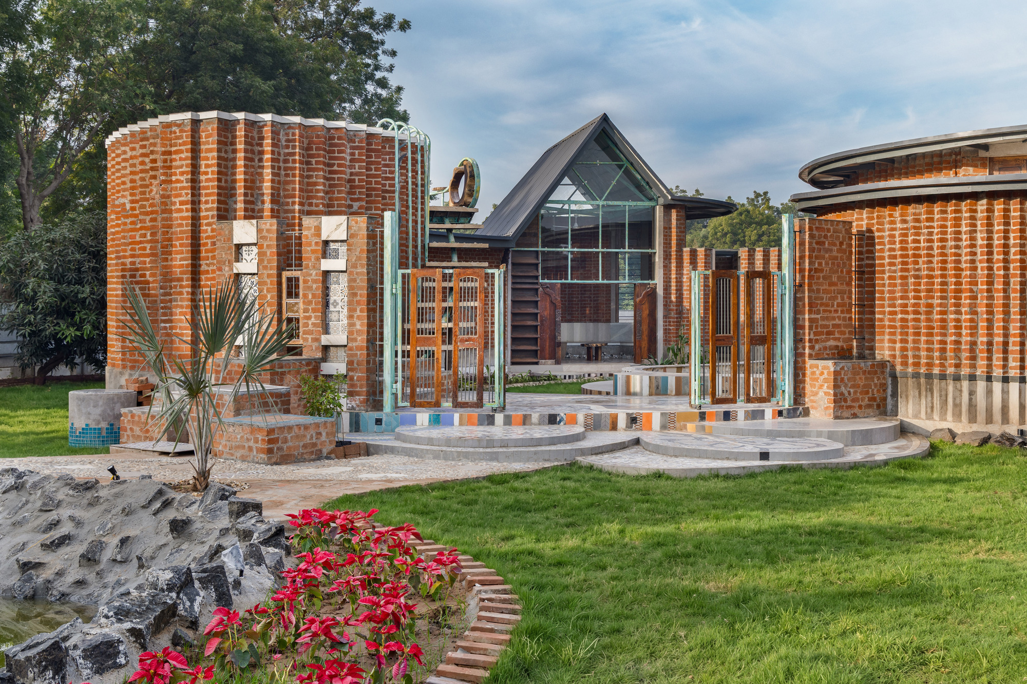 自给自足的农舍丨印度丨Manoj Patel Design Studio-16