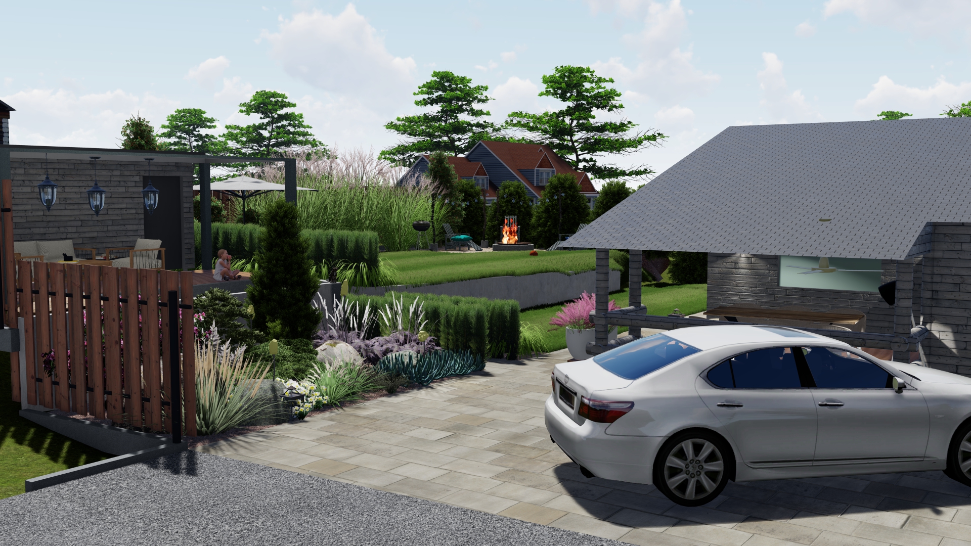 “Дом в Лесу”地块美化项目丨俄罗斯丨Светлана Кормилец（景观建筑师）-0