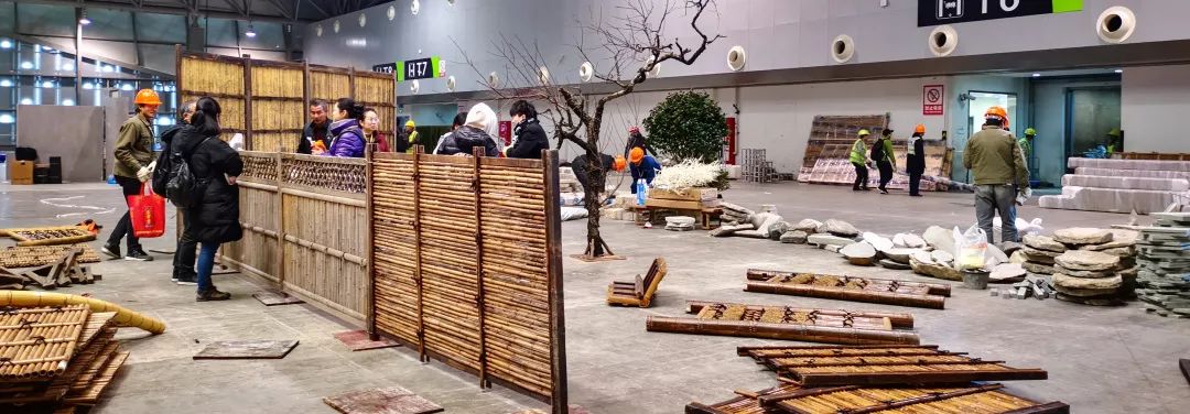 草月流世博馆庭院搭建记 | 全情投入展新貌-8