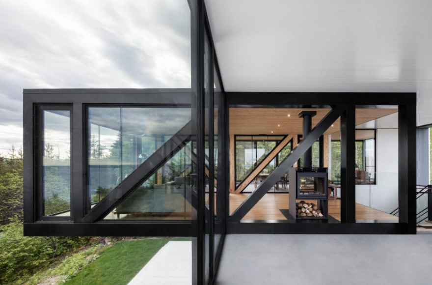 Черно-белый дом из Ла-Мальбе, в котором хочется мечтать | 10 фото-6