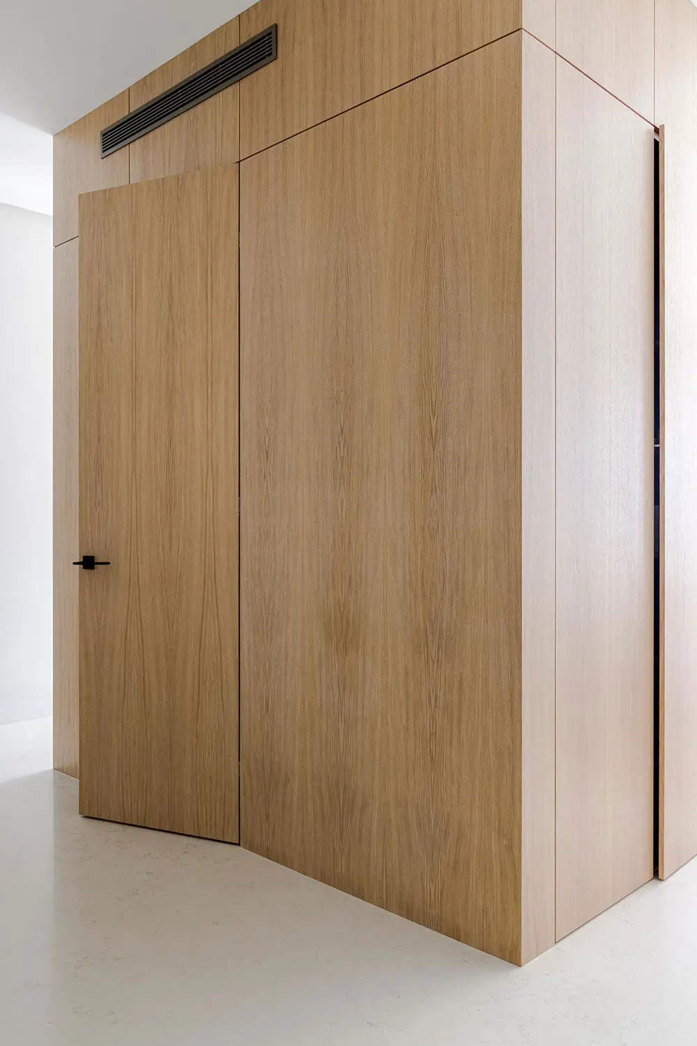 独特绿角厨房，打破平凡的现代设计公寓-5