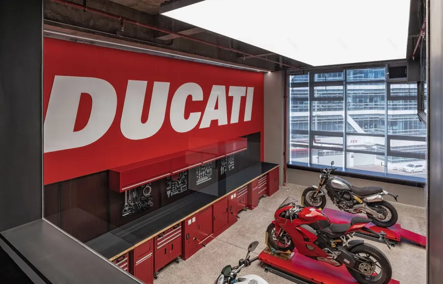 杜卡迪培训中心丨中国丨Bylu Design-22