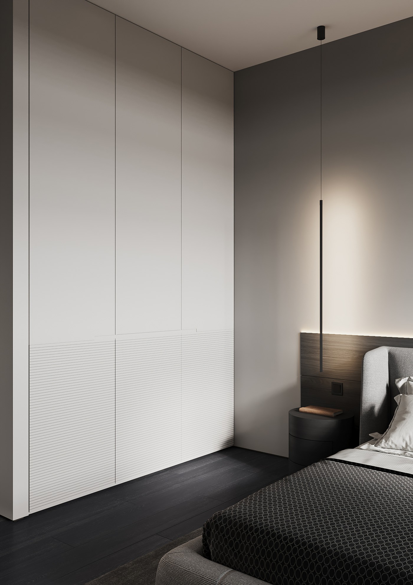 130平米极简风住宅设计 超有气质-16