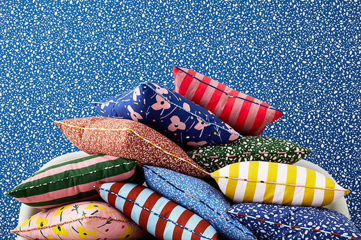 丹麦 Normannare 推出色彩斑斓的 POSH 枕头系列-1