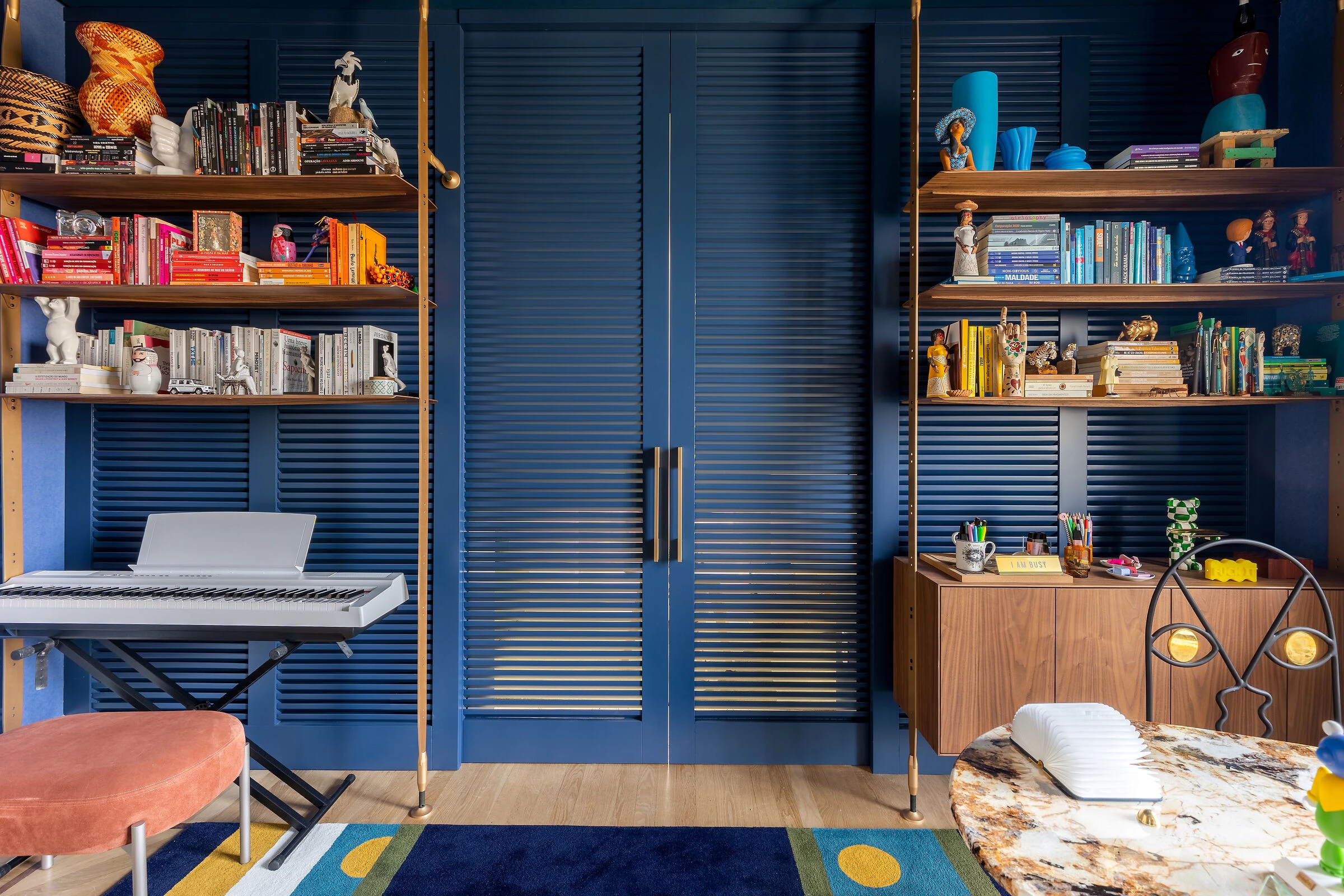 巴西 Home Office丨巴西圣保罗丨Barbara Jalles-31