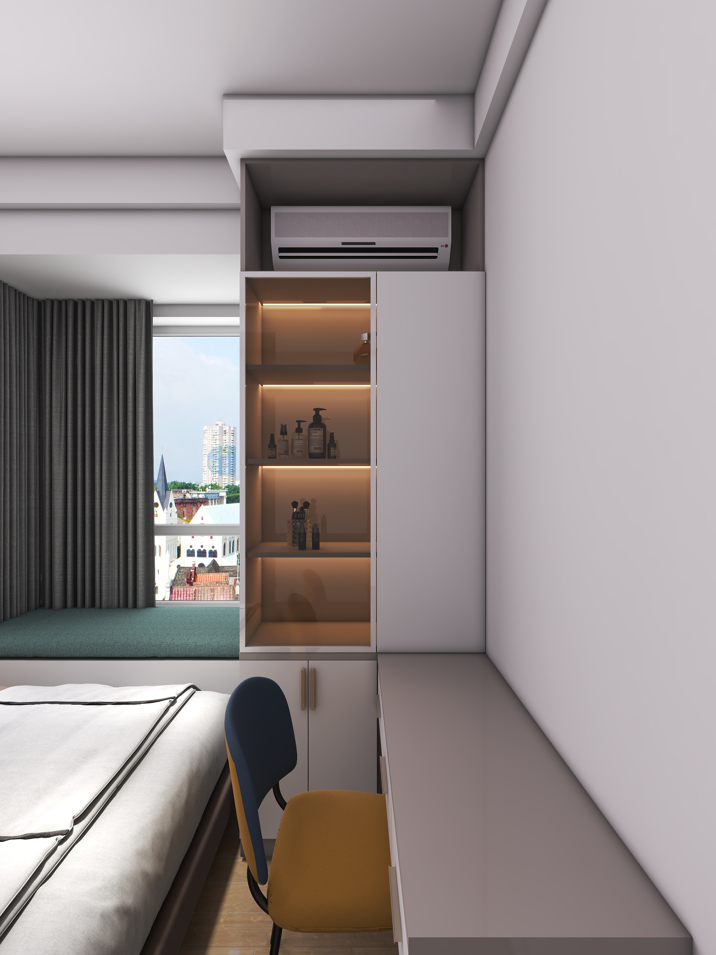 四川成都格兰玺城（113平方现代简约三居室）-39