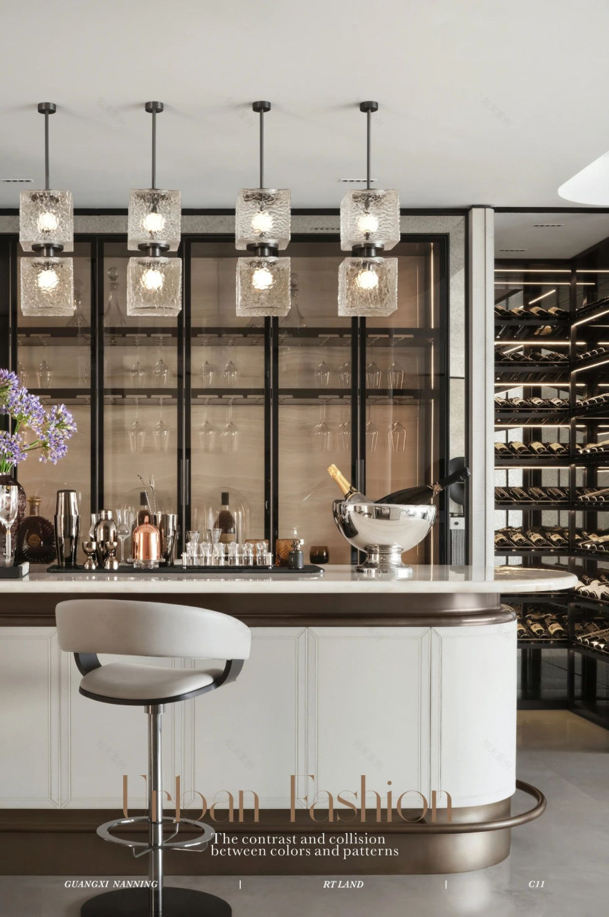 南宁轨道C11观景大平层344㎡丨中国南宁丨李益中空间设计-24