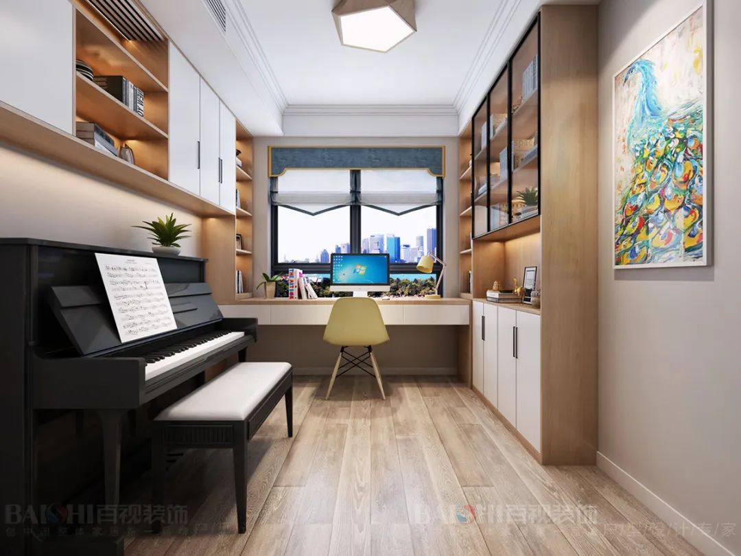 百视装饰•外滩府 | 现代简约风格打造舒适生活空间-25