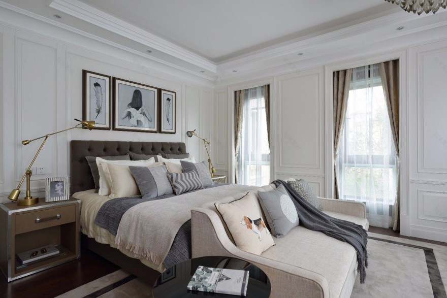 G&K桂睿诗设计丨样板间丨苏州中粮同里湖花园联排别墅样板房-15