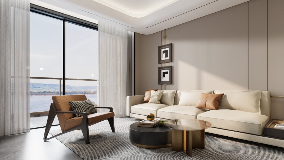 深圳蔚蓝左岸花园样板间丨中国深圳丨LOSAINT 乐山设计-13