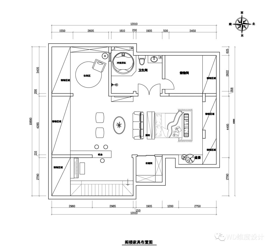 龙城璞园顶复 · 暖意满满的现代复式住宅设计丨维度设计-11