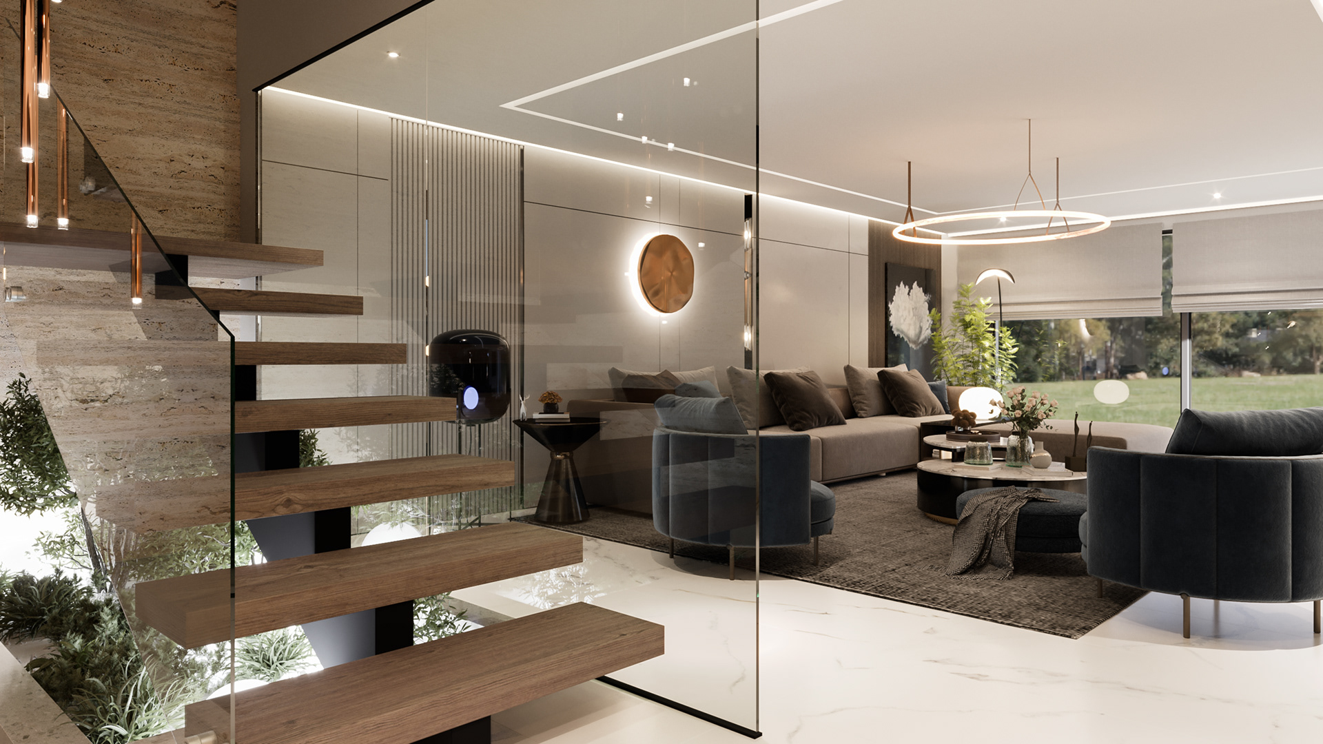 客厅设计丨TunisiaTunis丨Freelance-8