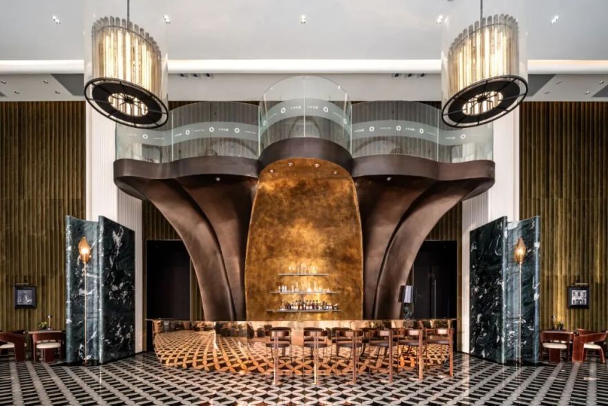 法云设计|上海中环铂樾售楼处:海派重逢,风华绽放!-28