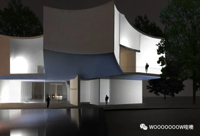 史蒂文·霍尔的冬季视觉艺术中心——融入自然的轻盈建筑-15