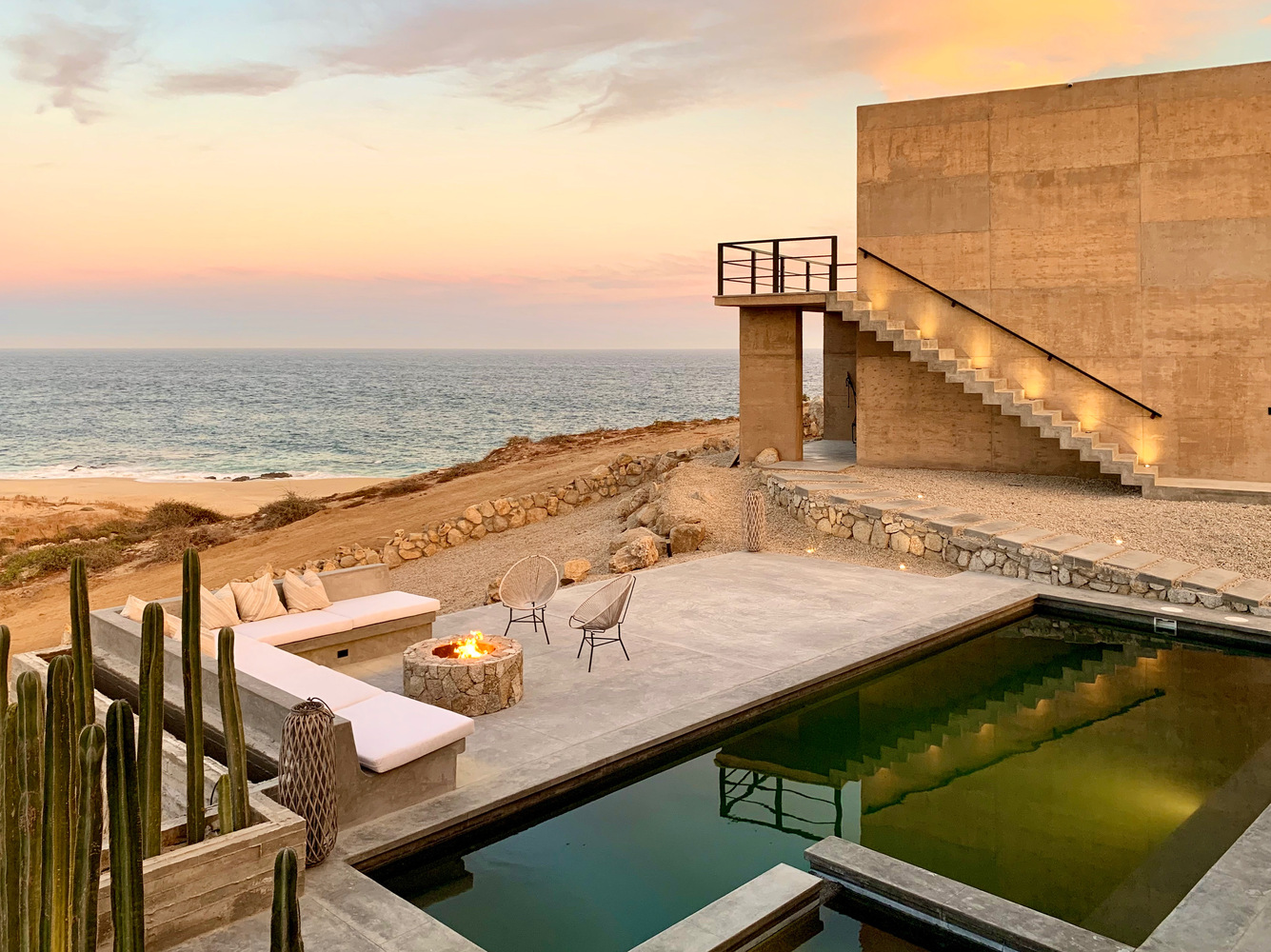 墨西哥阳光海滩现代别墅-14