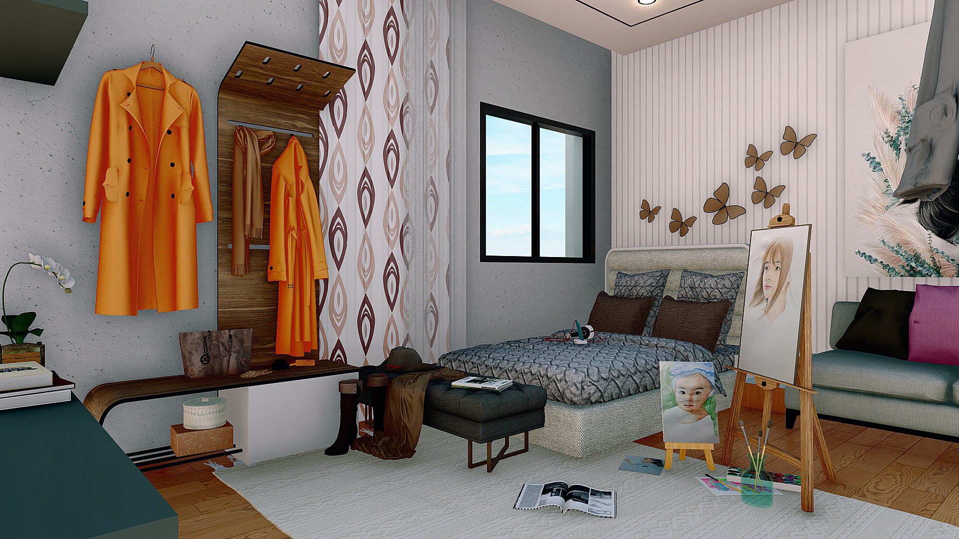 تصميم لوحده 200 متر بمصر-16