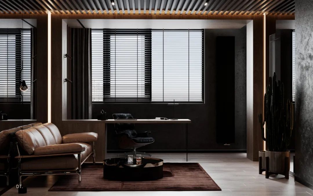 自然主义轻奢住宅，原木与艺术的完美融合-40