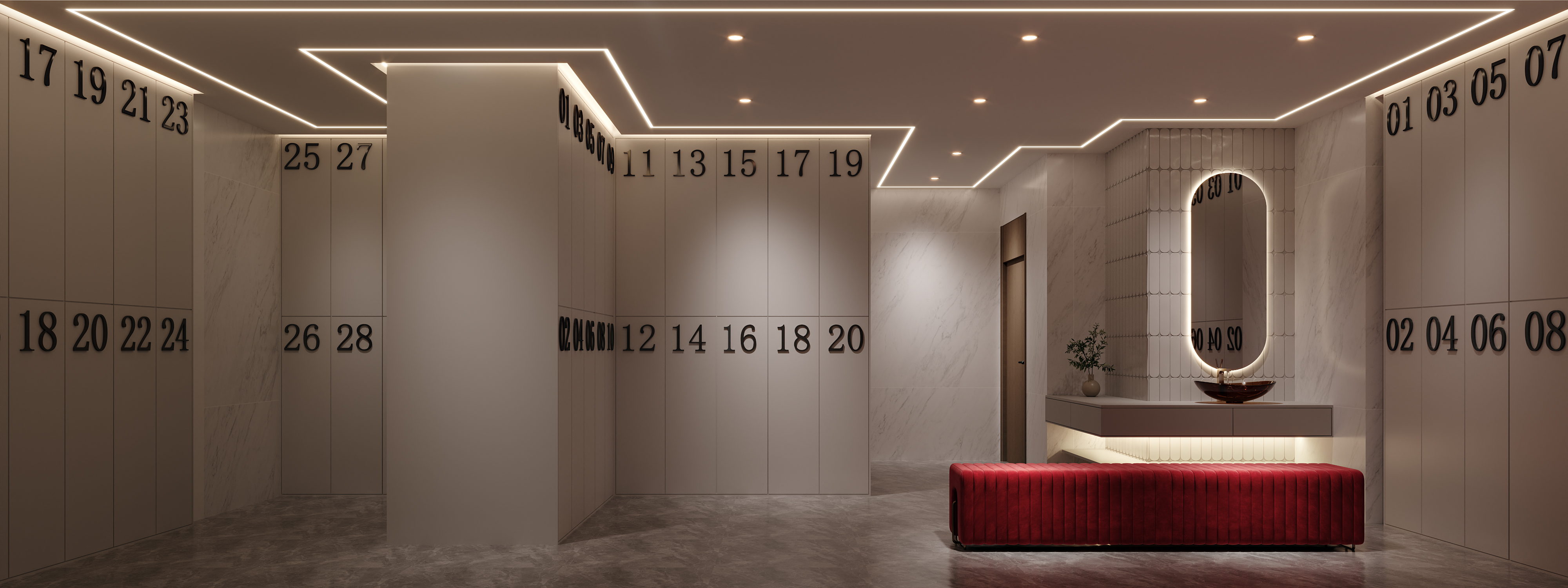 健身房 台球 瑜伽馆—白龙马效果图-8