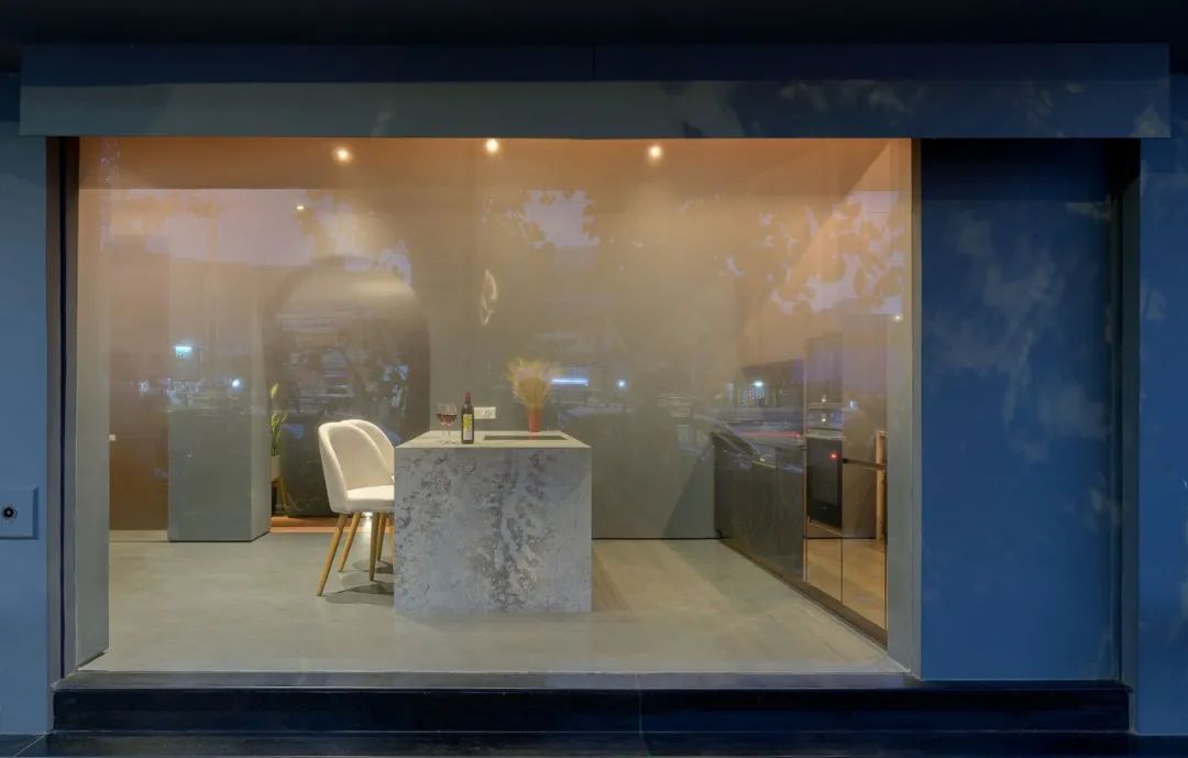 粉蓝设计梦幻色彩空间·模块化厨房和衣柜体验中心-21