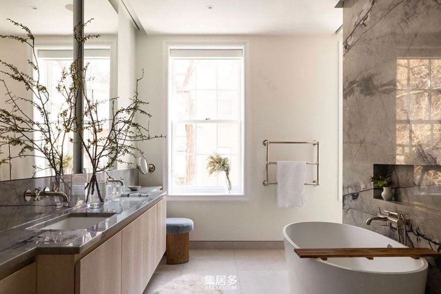 纽约 200 年历史联排别墅设计丨美国纽约-21