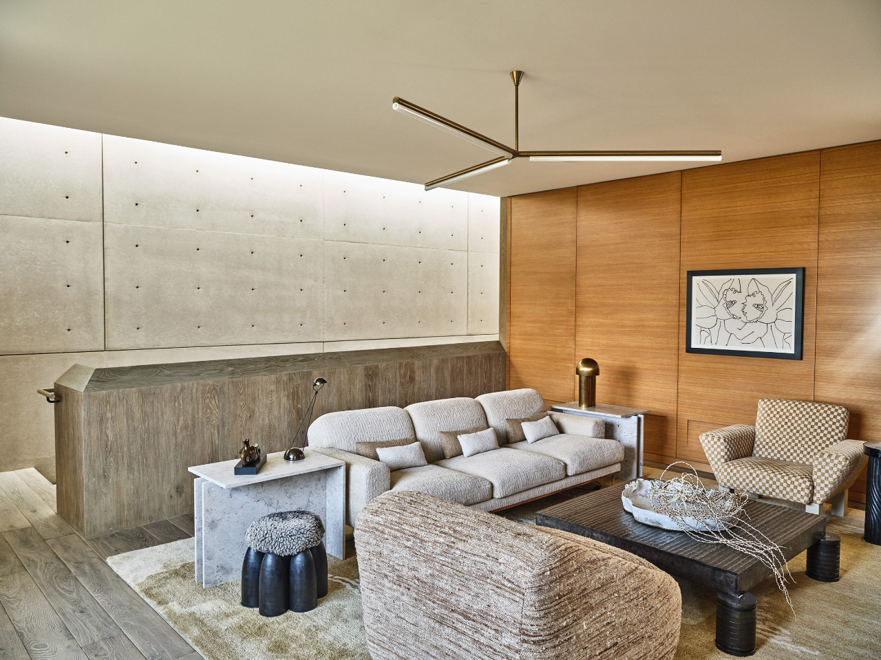 混凝土别墅设计丨美国洛杉矶丨asastudio,Kelly Wearstler-60