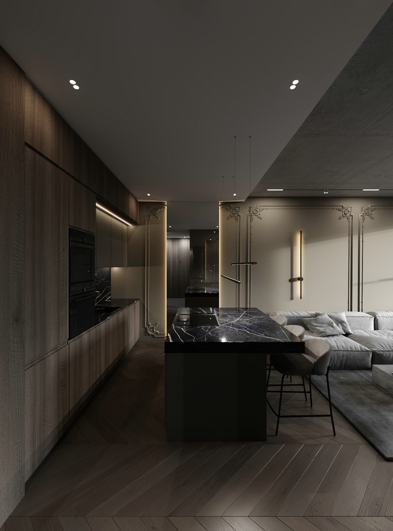 深色系住宅设计-6