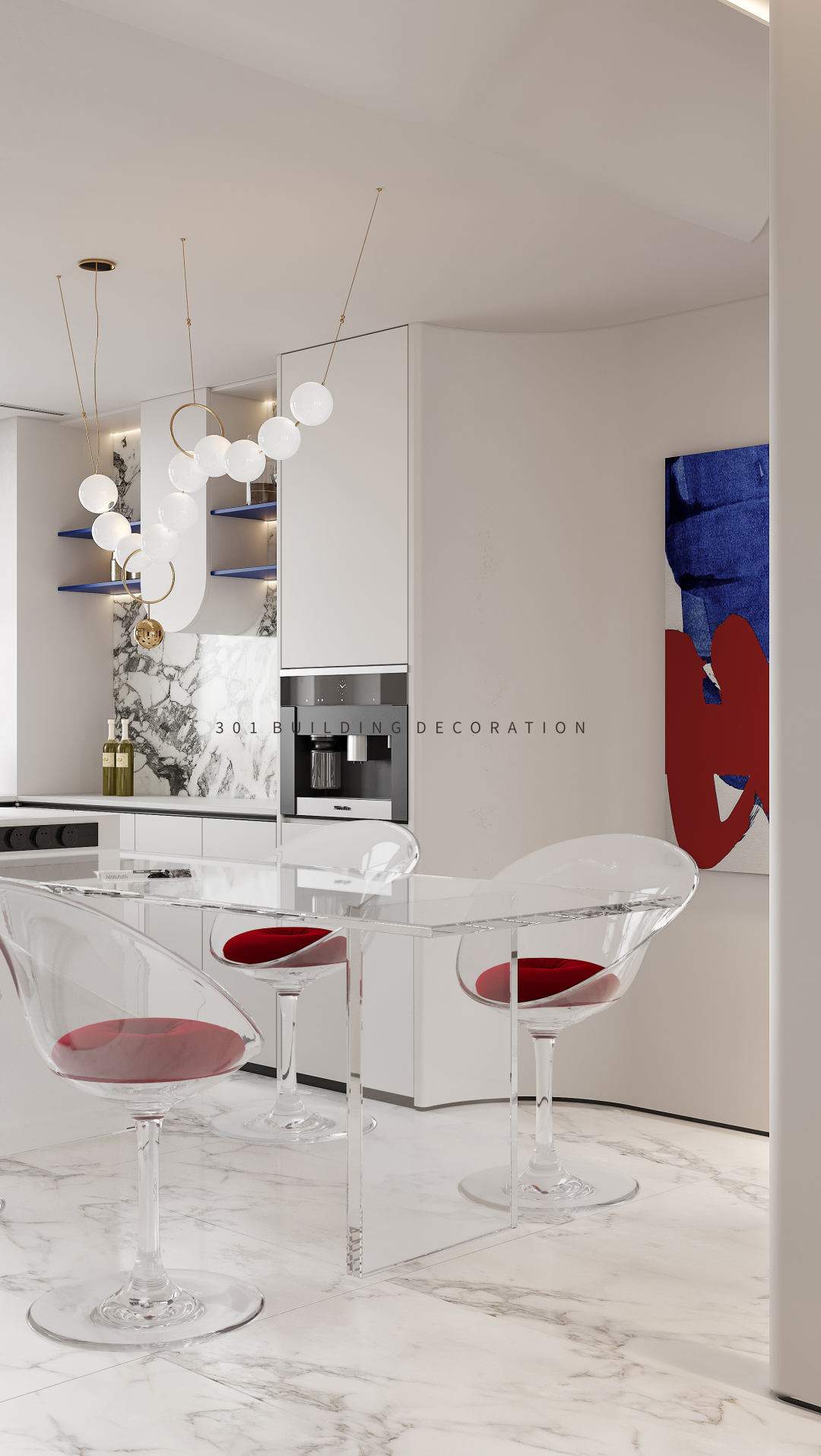 极简之美,盛放心中的热爱丨三零一建筑装饰事务所-22