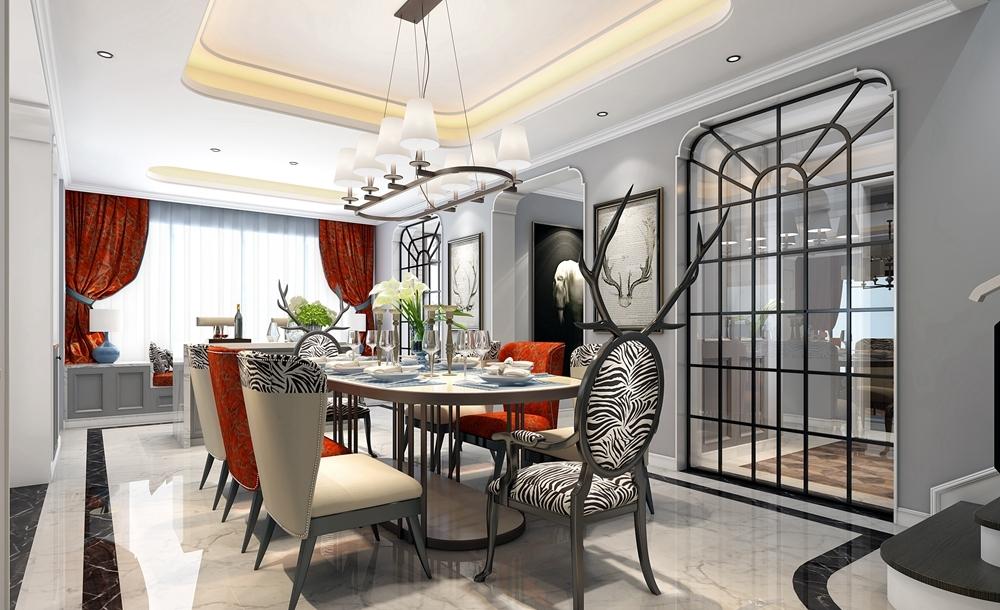 
中科大学村现代轻奢：亮色系的时尚大气 -0