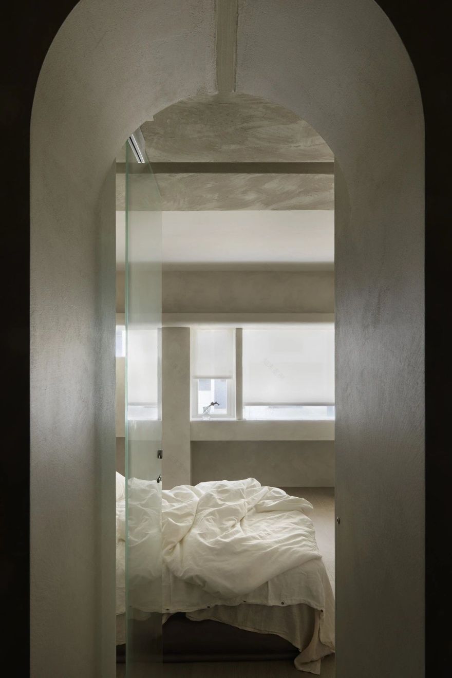 200㎡极简大平层住宅改造丨中国台北丨Horizontal studio-0