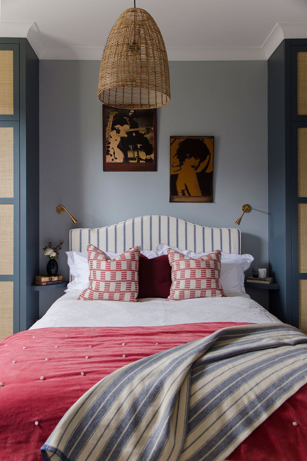 伦敦 19 世纪历史建筑公寓的彩色活力改造-18