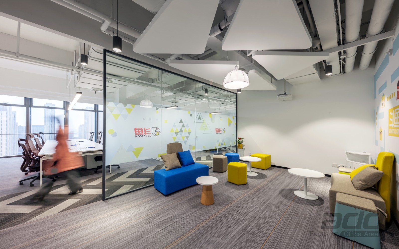 斗鱼总部办公室丨ADD写艺（上海写艺装饰公司）-17