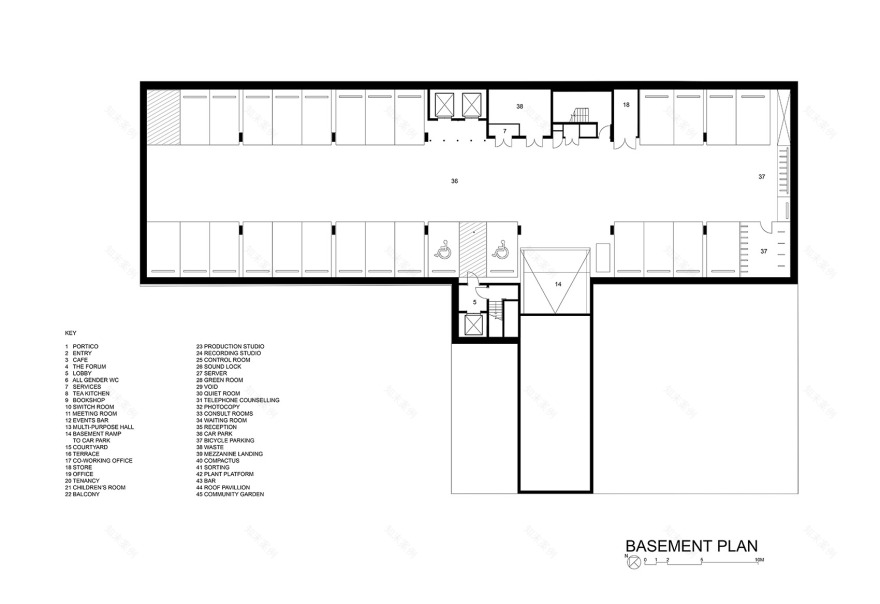 维多利亚傲娇中心丨澳大利亚丨BAU + Grant Amon-129