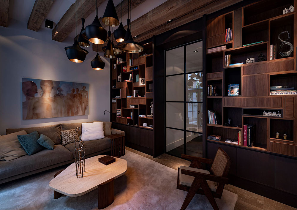 Amsterdam 独特运河屋,Marcel Wolterinck 打造精致室内设计-15