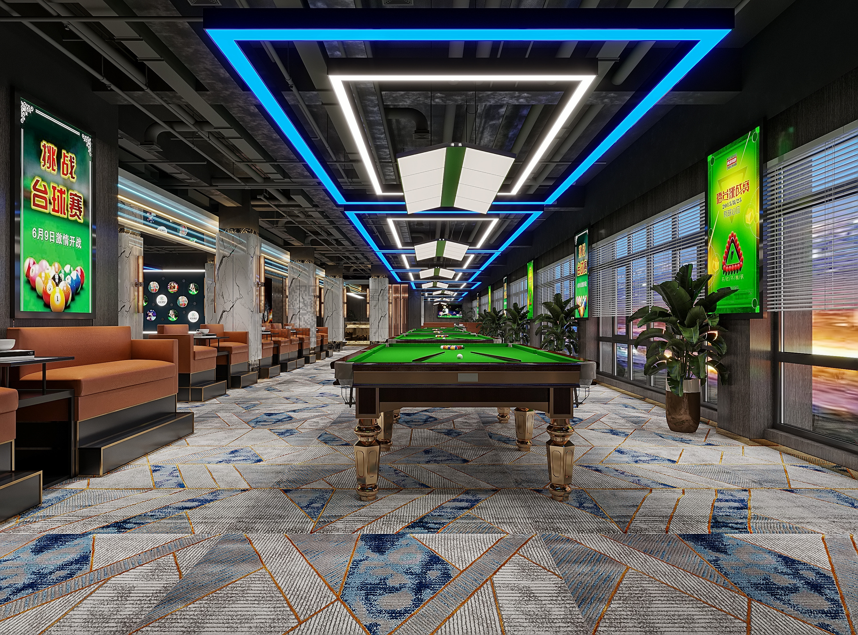 球杆碰撞的清脆声响里，藏着整个夜晚的狂欢-5