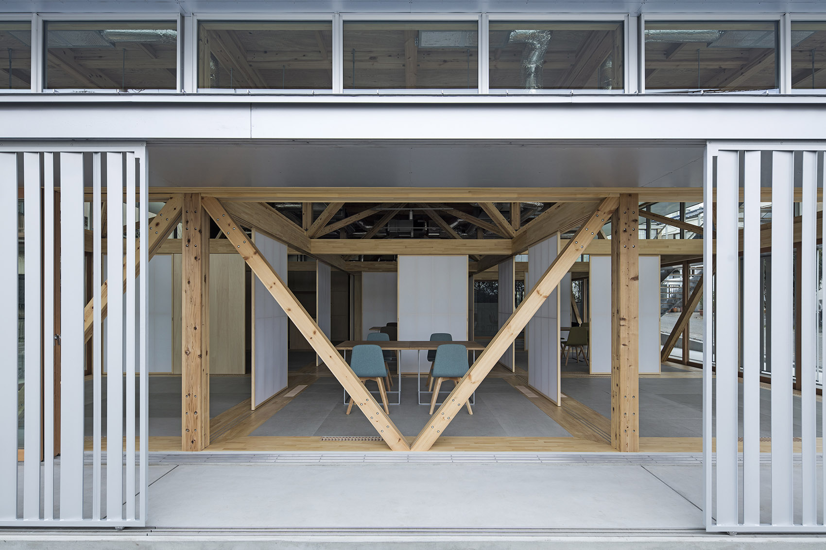 百变空间 & 工厂改造的多功能社区中心，日本 / Aki Hamada Architects-86