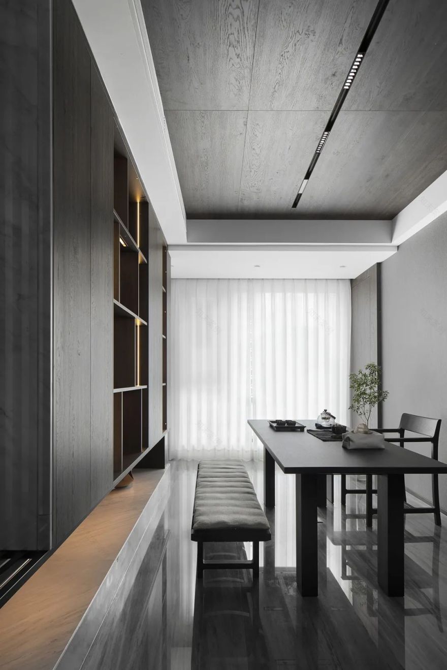 温州悦府 180 方暗黑风格别墅设计丨中国温州丨华派装饰-44