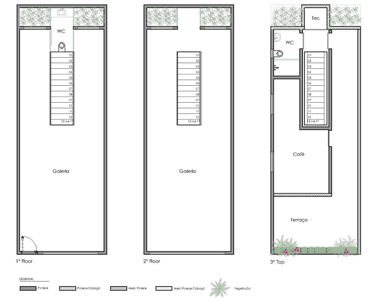 Meia 美术馆 :Debaixo do Bloco Arquitetura-18
