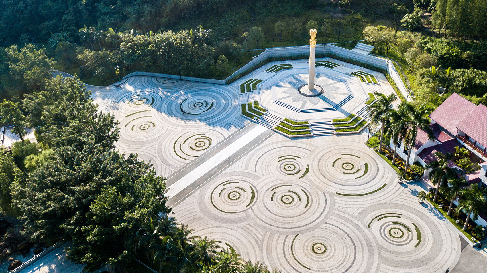 罗浮净土人文纪念园入口公园，惠州 / SED新西林-28