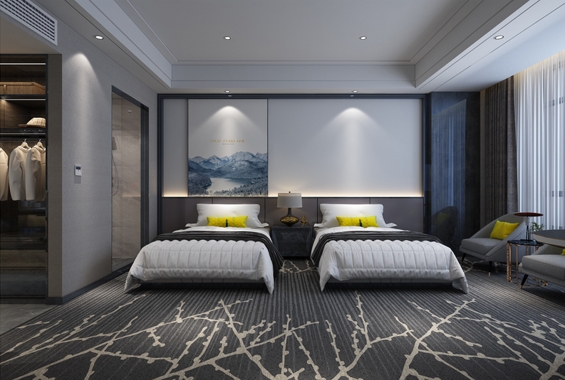 银川瑞吉酒店设计方案鉴赏|银川酒店设计装修公司推荐-31