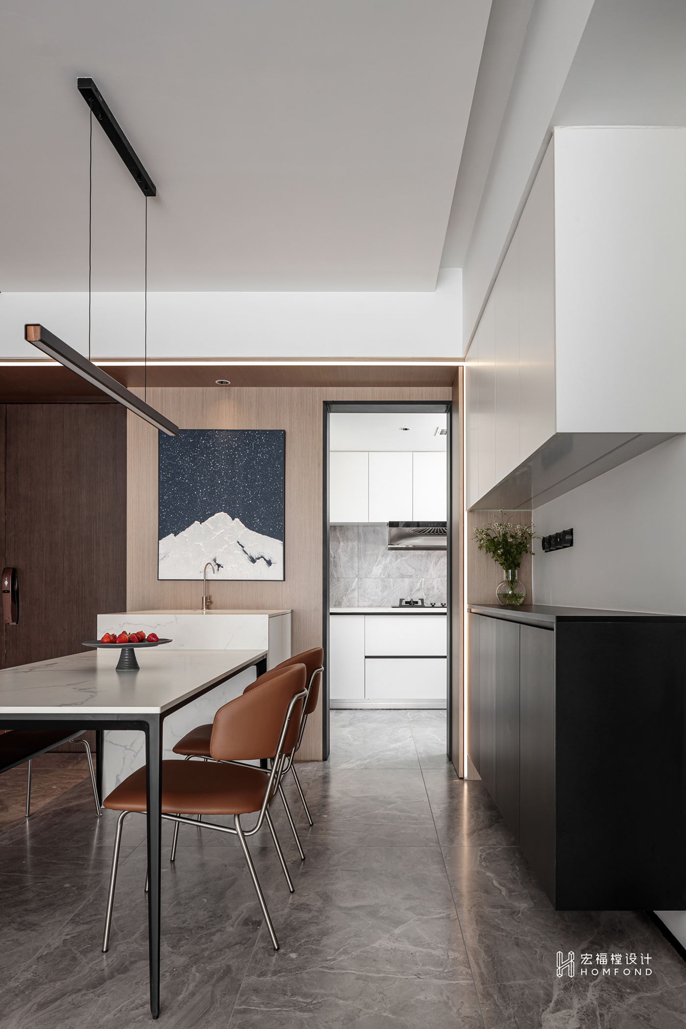 植觉 · 成都东湖长岛现代风格住宅设计丨中国成都丨成都宏福樘设计-39